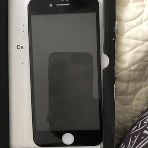iPhone 6,7,8 privacy screen protector.